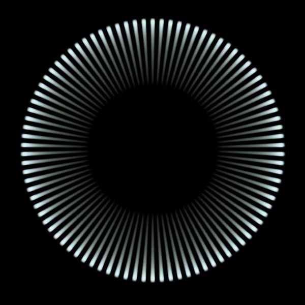 Circulo de luz azul Imagen de archivo