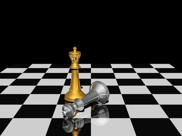 Νίκη σκάκι — Φωτογραφία Αρχείου