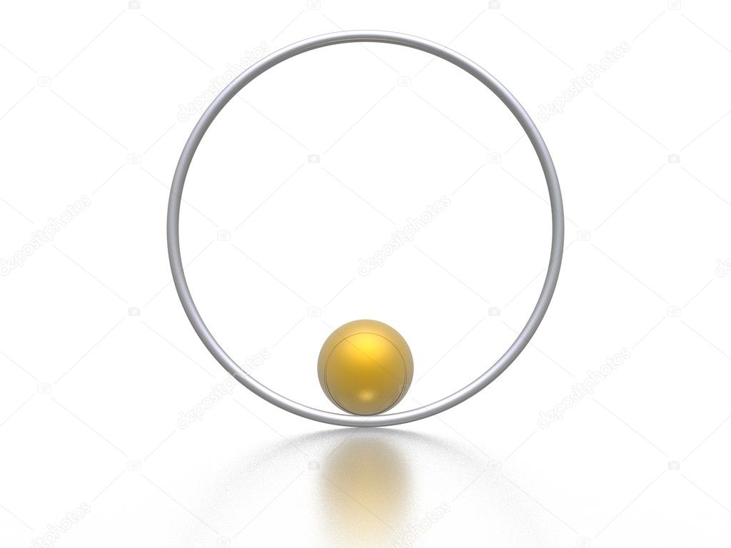 Sphere and ring