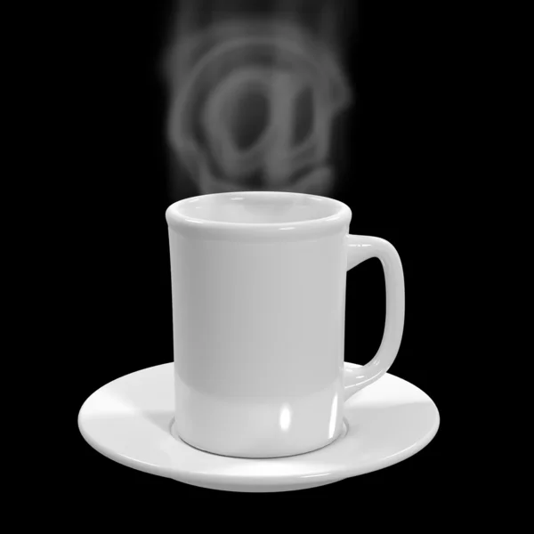 Pokrywę gorącej herbaty — Zdjęcie stockowe