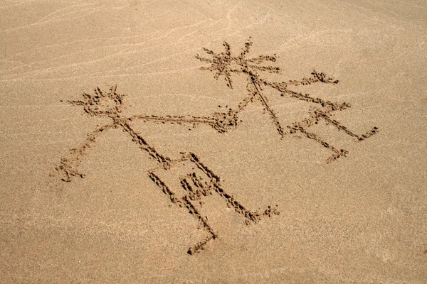 砂の上の画像 — ストック写真