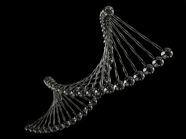 Coputer generated model of DNA — Stock Image Coputer generated model of DNA Stock Image