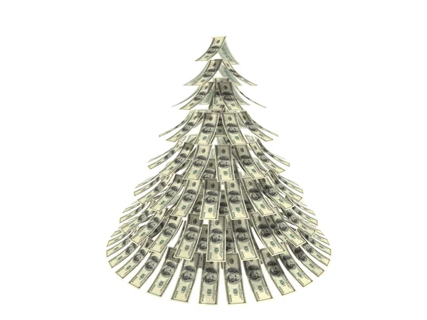 Kerstmis dollar — Stockfoto