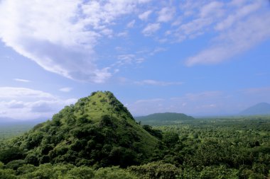 dağ. Sri lanka.