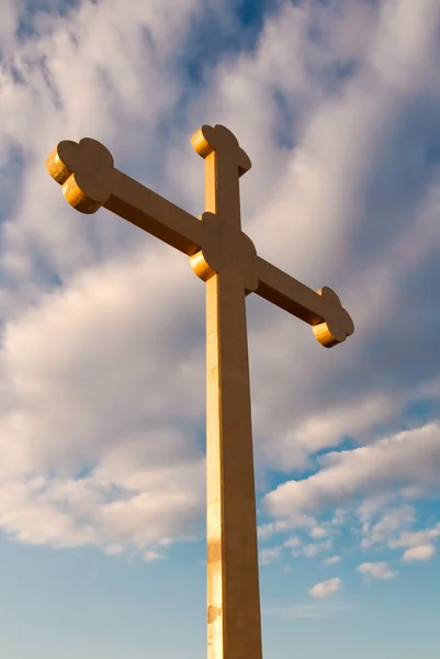 Das Kreuz bei tri krusi, skopje — Stockfoto