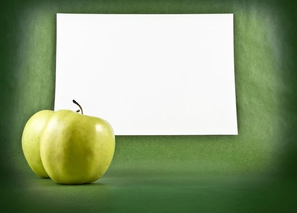 Két érett alma — Stock Fotó