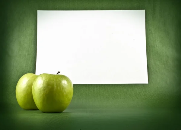 Twee rijpe appels 2 — Stockfoto