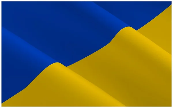 Flagge der Ukraine. — Stockfoto