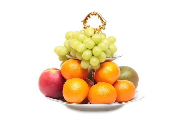 Vaas met fruit — Stockfoto
