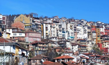 City view Veliko Turnovo clipart