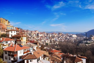 City view Veliko Turnovo clipart