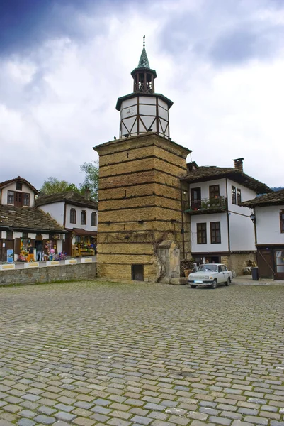 Tryavna clock tower — Stock Photo, Image