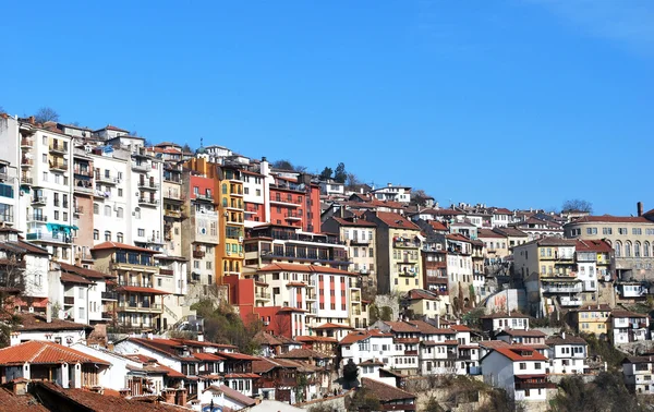Vista sulla città Veliko Turnovo — Foto Stock