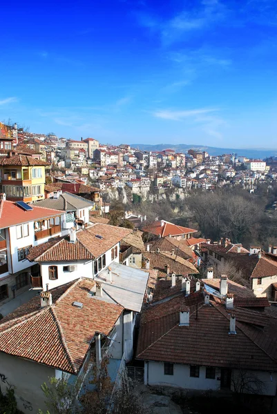 Vista sulla città Veliko Turnovo — Foto Stock