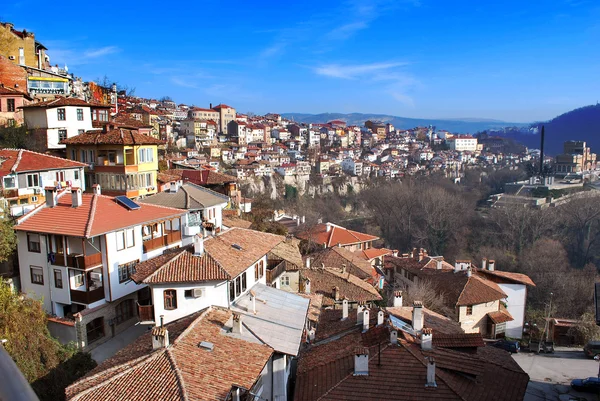 Vista da cidade Veliko Turnovo — Fotografia de Stock