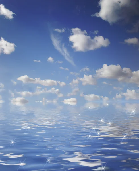 Cielo e oceano — Foto Stock