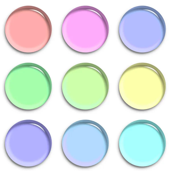 stock image Lens buttons