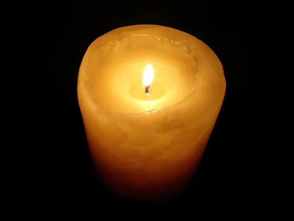 Luz da vela — Fotografia de Stock