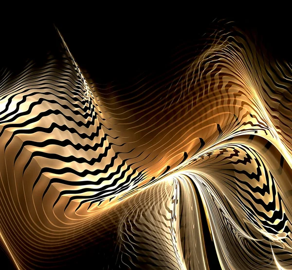 Fondo fractal cálido abstracto —  Fotos de Stock