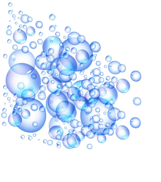 Vector Bubbles background — Stock Vector