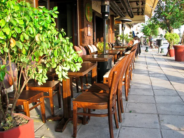 Restaurant outdoors — Stock Photo, Image