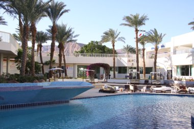 güzel bir plaj manzara