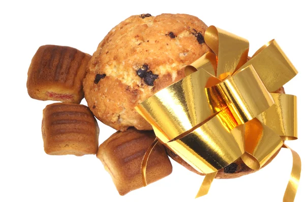 Büyük ve küçük kurabiye — Stok fotoğraf