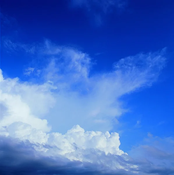 Cielo azul con nube — Foto de Stock