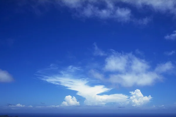 Blue sky with cloud — Stock Photo, Image