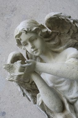 Angel sculpture clipart