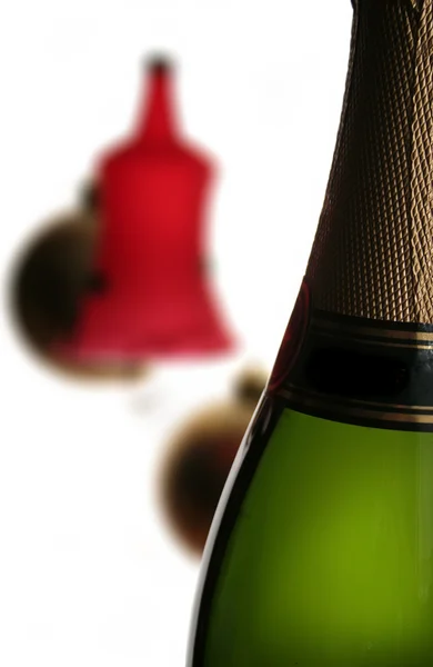 Jule champagne - Stock-foto