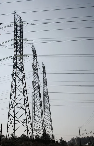 stock image Electric towers