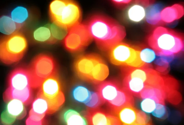 Färgglada holiday ljus bakgrund — Stockfoto