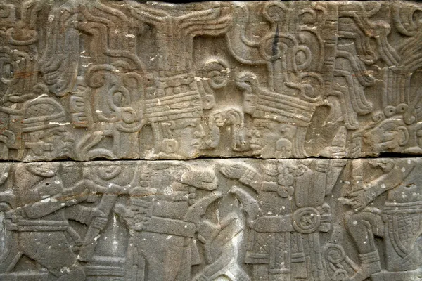 Hieroglyf v letiště tajin, veracruz, Mexiko — Stock fotografie