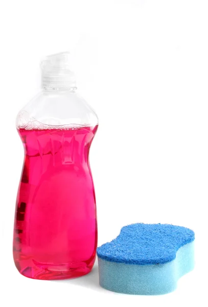 Soap and sponge — Stock Photo, Image