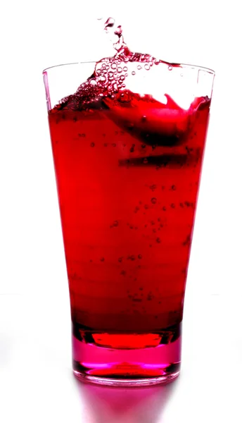 Röd drink — Stockfoto
