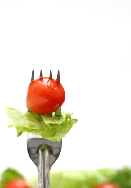 Garfo de salada — Fotografia de Stock