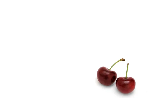 Two of cherries — Stock Photo, Image