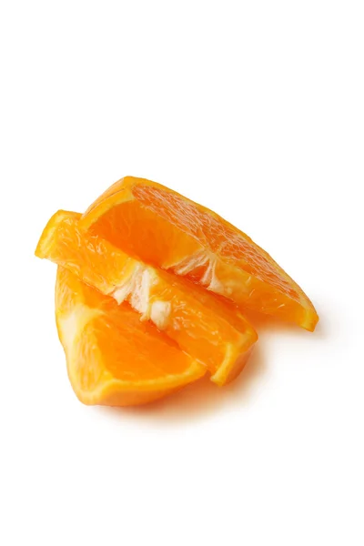 Krájený mandarinka — Stock fotografie