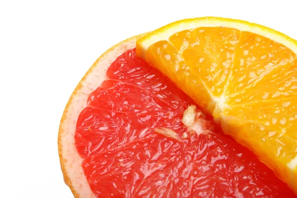 Pomarańczowy i grejpfrutowy — Zdjęcie stockowe