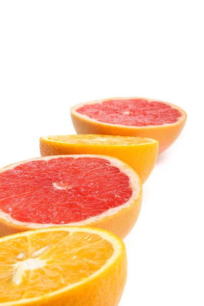 オレンジとグレープ フルーツ — ストック写真
