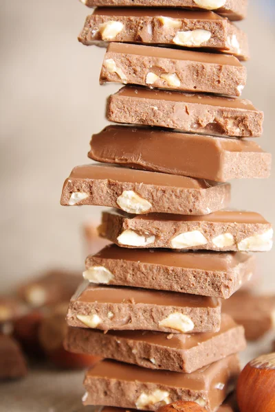 stock image Chocolate stack