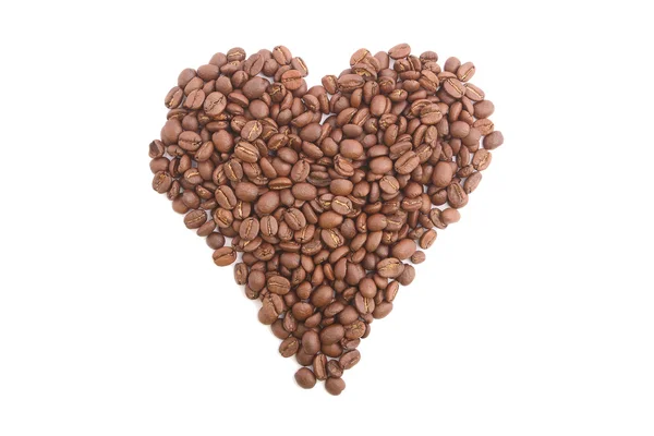 stock image Coffee beans hear