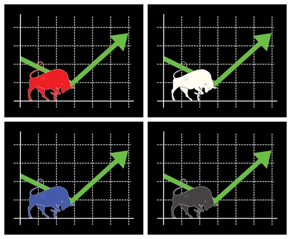 stock vector The financial schedule