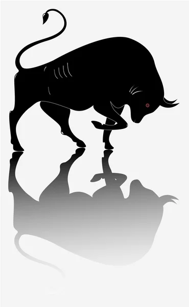 O touro — Fotografia de Stock