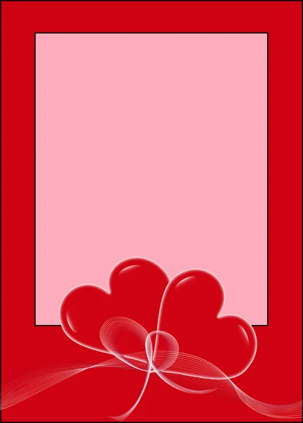 Saint-Valentin postale — Image vectorielle