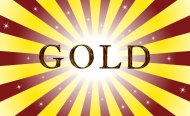 Gold and Ruby clipart