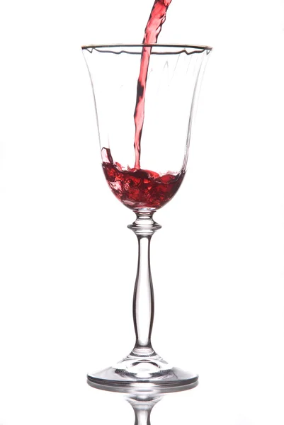 Roter Traubenwein — Stockfoto