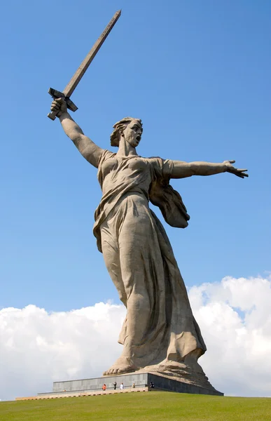 Escultura citada por Volgograd — Fotografia de Stock