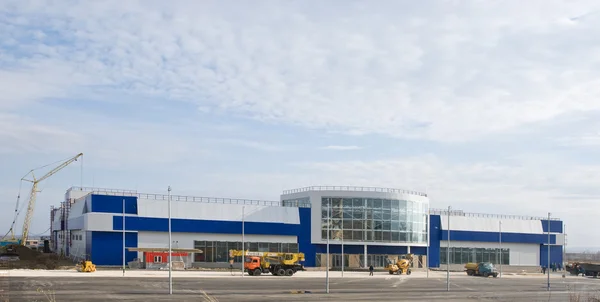 Stock image Construction of shopping center